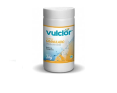 Cloro Granulado Vulclor 1kg Disolución Lenta - Vulcano