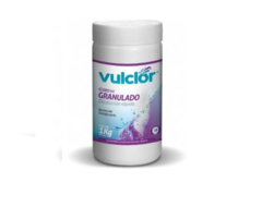 Cloro Granulado Vulclor 1kg Disolución Rápida - Vulcano