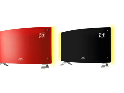 Vitroconvector Calefactor Led Peabody Pe-vqdl20 Curvo 2000w
