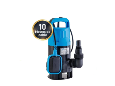 Desagote Agua Sucia Vasser De750ps 750w 10mts Cable 75