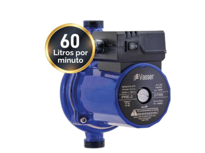 Presurizadora Vasser Pre2 Hasta 3 Baños 270 Watts - De Motorarg