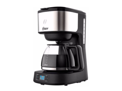 Cafetera Oster Bvstdc10ss Automática Negra 