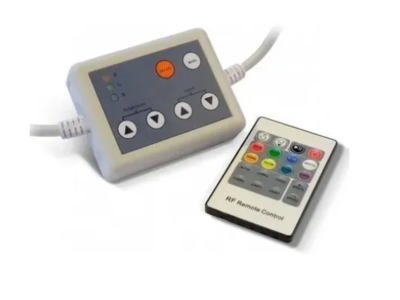 Controladora Vulcano Rgb 4amp C/control Remoto Piscinas