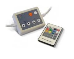 Controladora Vulcano Rgb 4amp C/control Remoto Piscinas