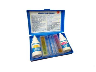 Laboratorio Vulcano Test Kit Medición Ph Y Cloro Piletas