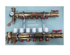 Colector Giacomini De 6 Vías Super Completo - Italiano