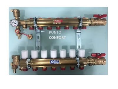 Colector Giacomini De 7 Vías Super Completo - Italiano