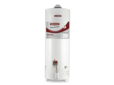 Termotanque Sherman De Pie 120 Litros A Gas - Carga Superior