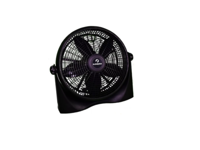 Ventilador Turbo De Piso O Pared Indelplas - Aspas Negra 60w
